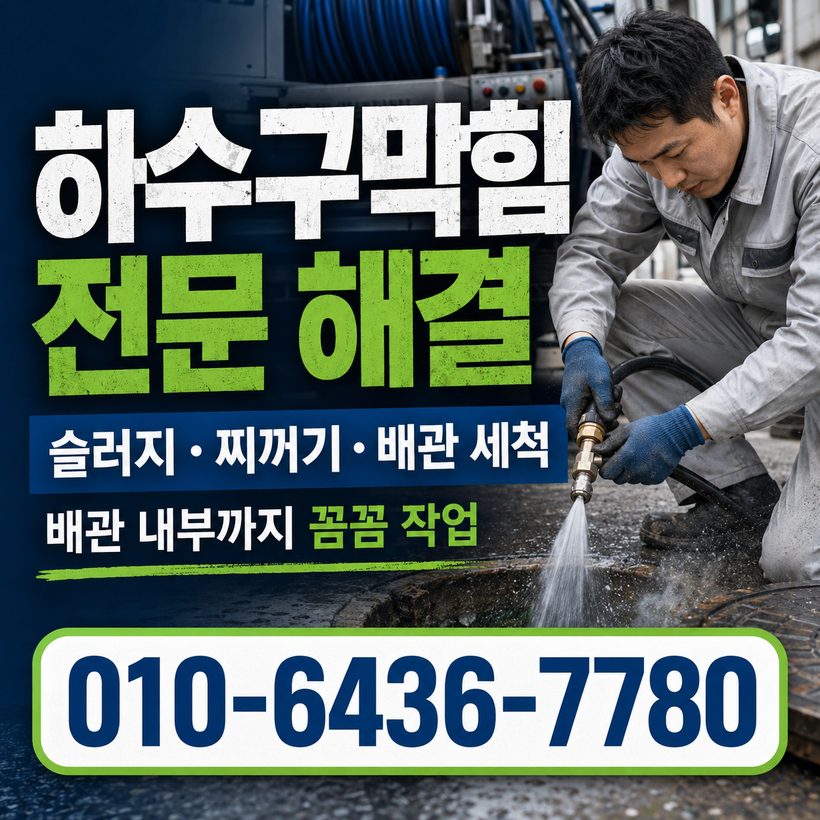 가북면 지역 하수구막힘 관련 이미지