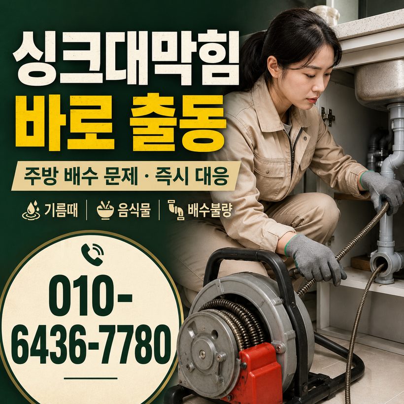 구만면 지역 하수구막힘 관련 이미지