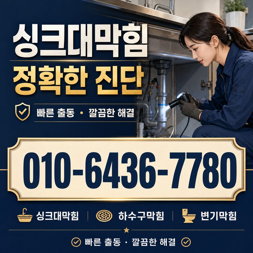 고제면 하수구막힘 빠른출동 5